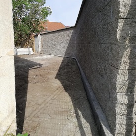 Rekonstrukce zděného plotu