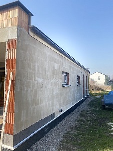 Fasádní obklad domu