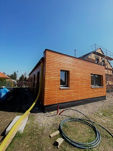Fasádní obklad domu